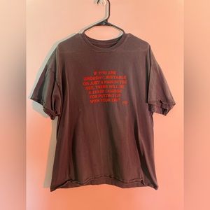 HANES GRUNGE SHIRT UNISEX FUNNY JOKE SHIRT COOL VINTAGE RETRO HEAVYWEIGHT 🍀